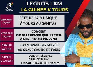 LEGROS LKM – LE FRASCADANT – LA GUINÉE K -TOURS